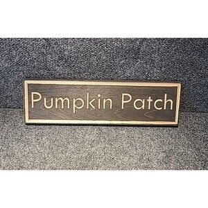 Handmade Pumpkin Patch Sign 14x4 Wooden Sign Farmhouse Fall Decor